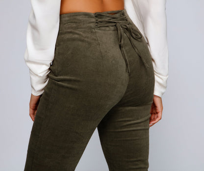 Bring The Flare Corduroy Pants