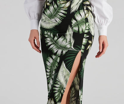 Dreaming Of Paradise Maxi Skirt