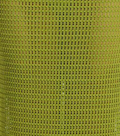 Sunny Chic High Slit Crochet Maxi Skirt