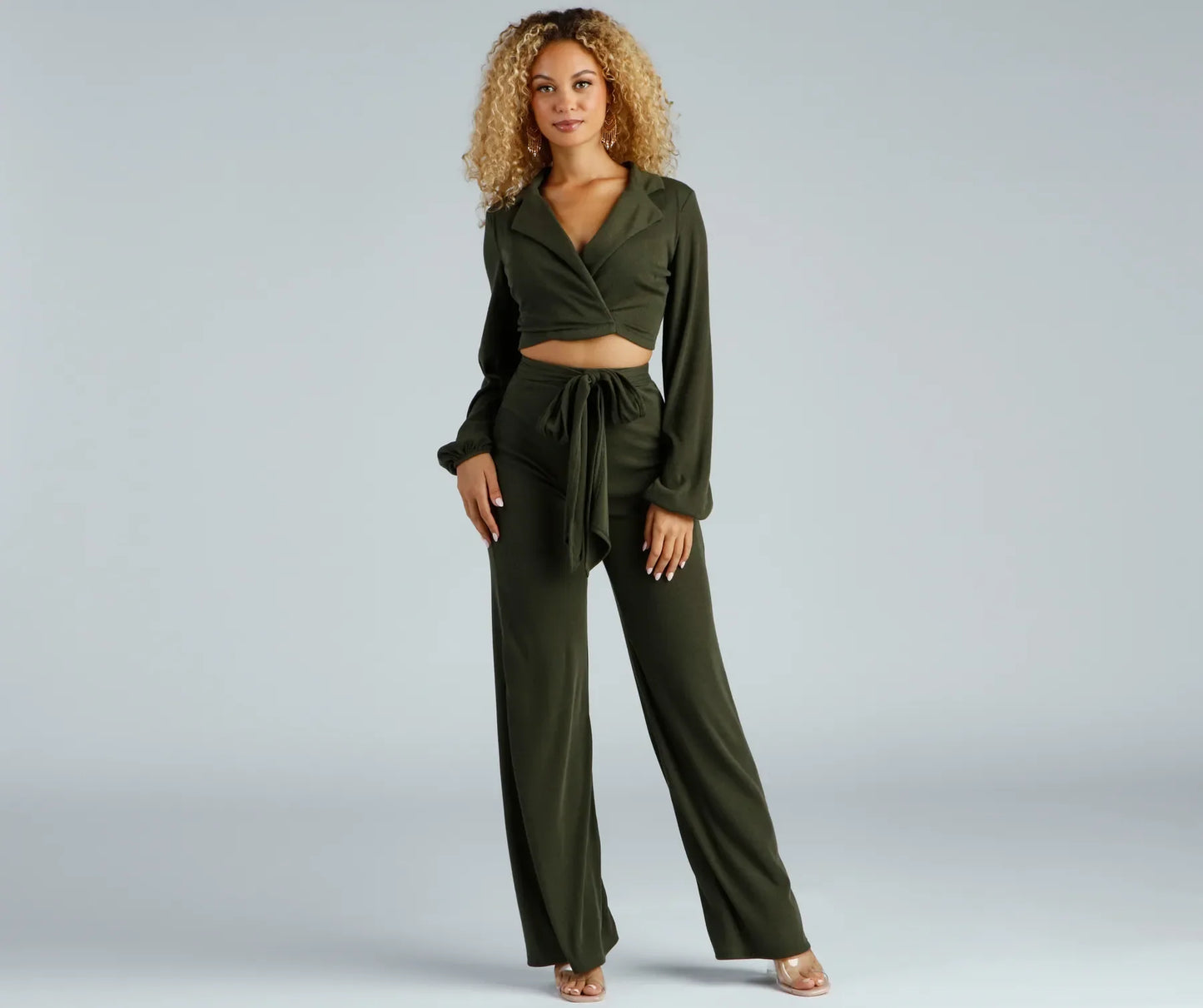 Tied Together Wide Leg Pants