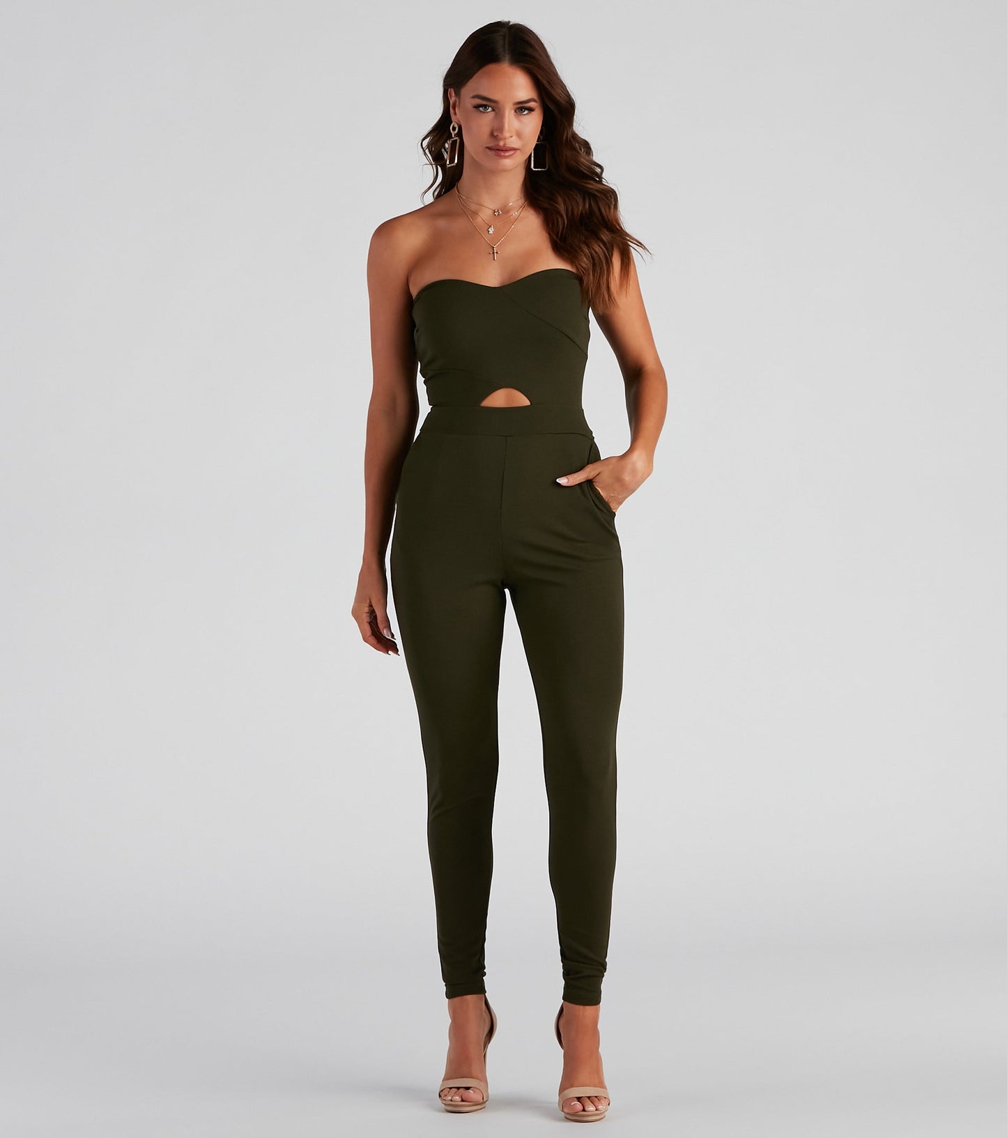 Chic Sophistication Sleeveless Tapered Jumpsuit