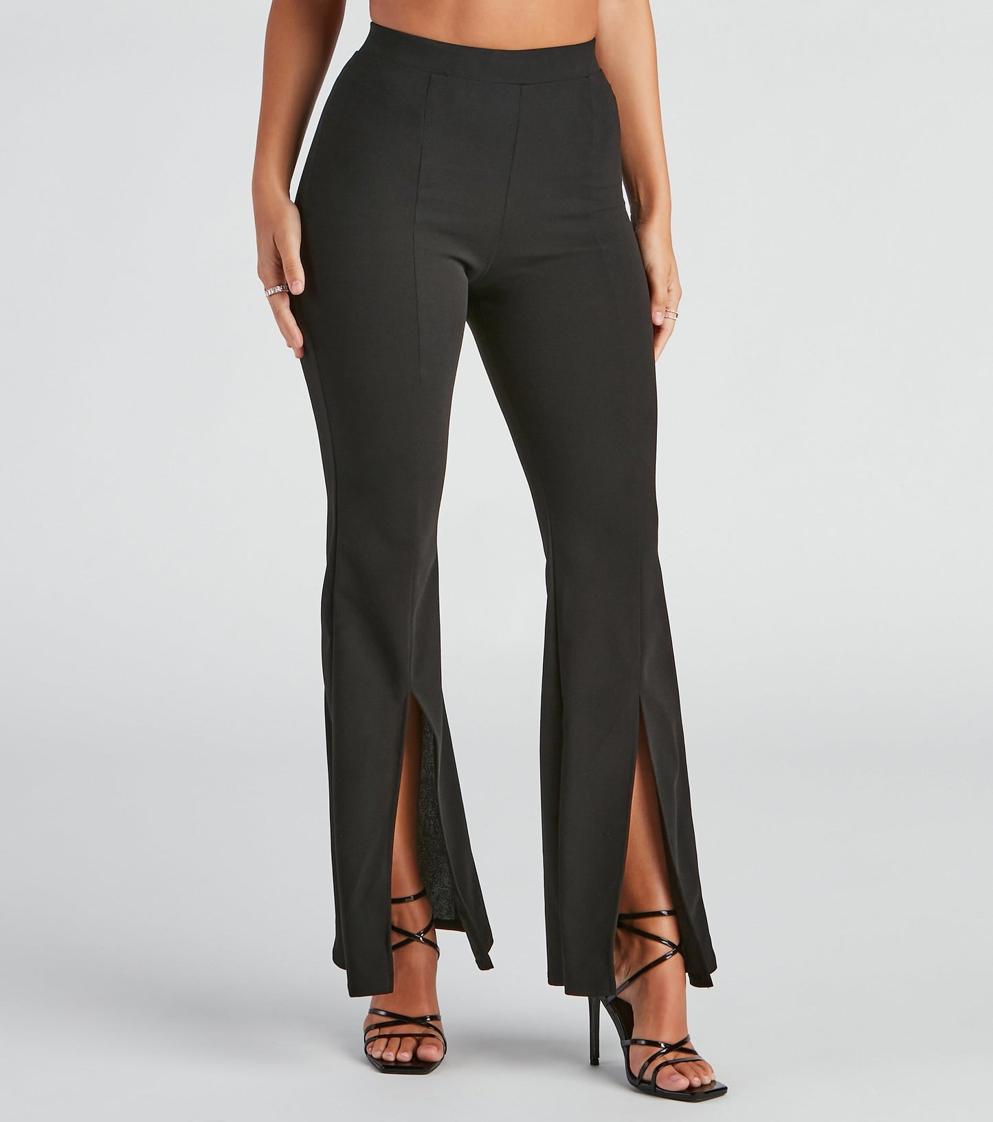 Stay Trendy Split Hem Pants