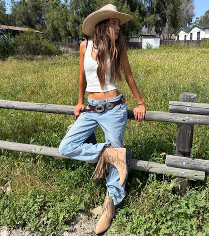 Currently Trending Low-Rise Denim Jeans