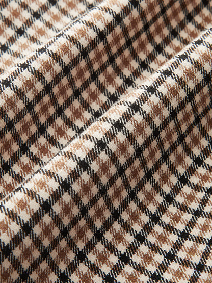 Checked Mini Skirt