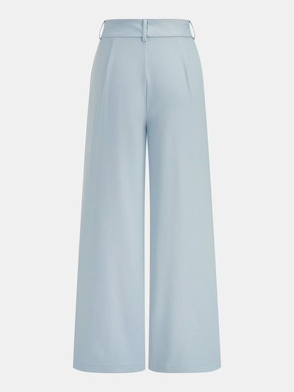 Tie-Waist Cami Top & Wide-Leg Pants Set