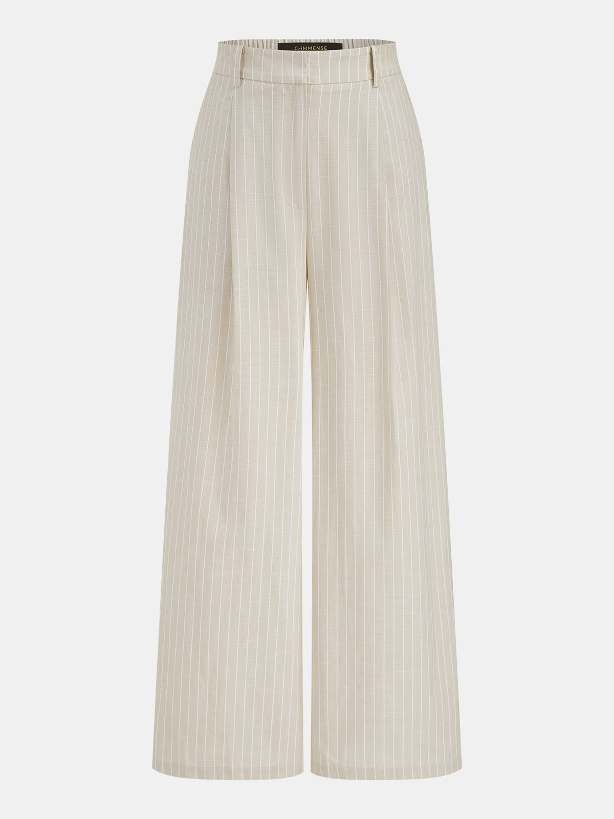Striped Cotton Two Piece Pants Set