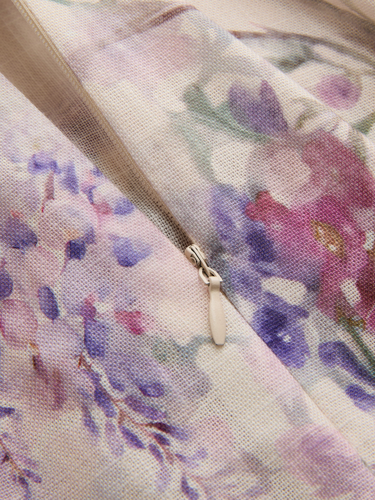 Floral Bird Print Belted Casual Shorts