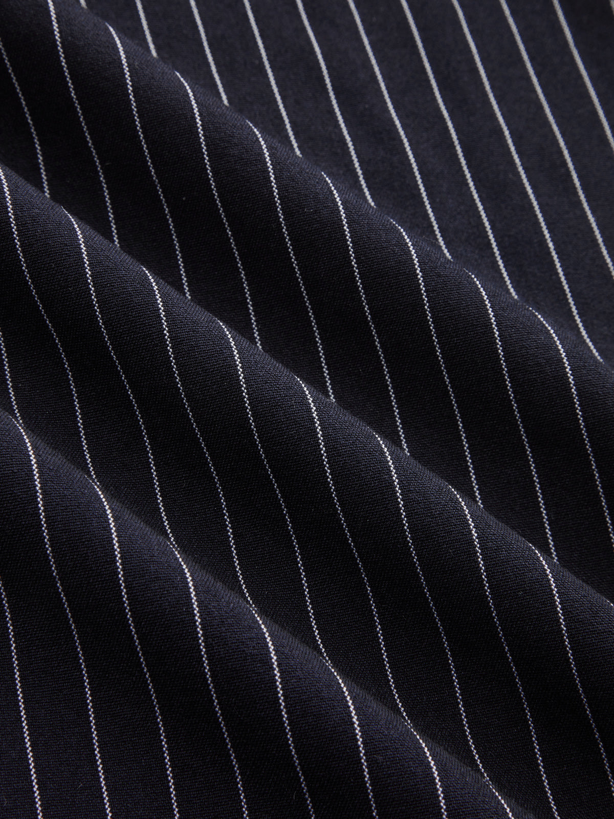 Mid Waist Tie Cuff Striped Pants