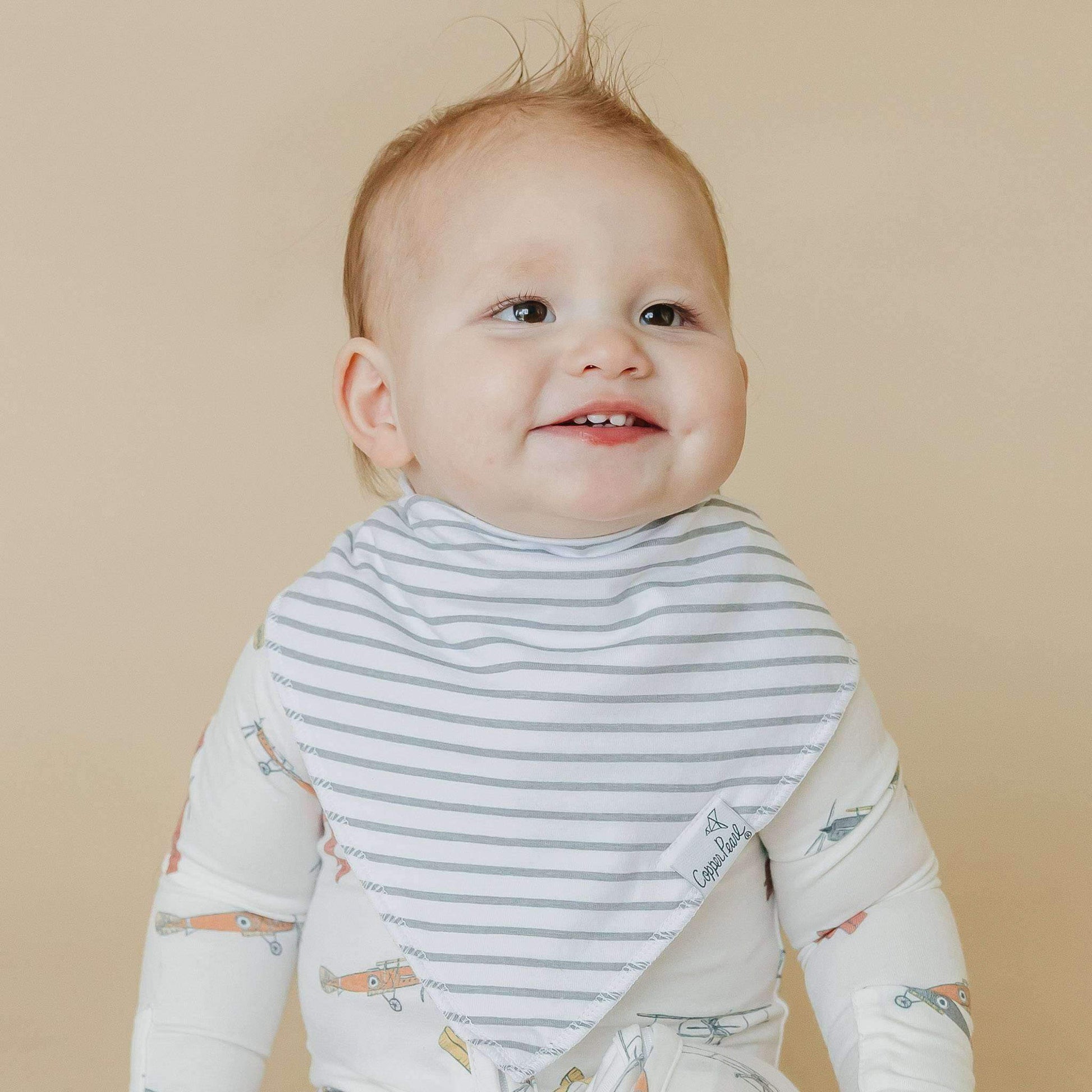 4 Pack Baby Bandana Bibs - Ace