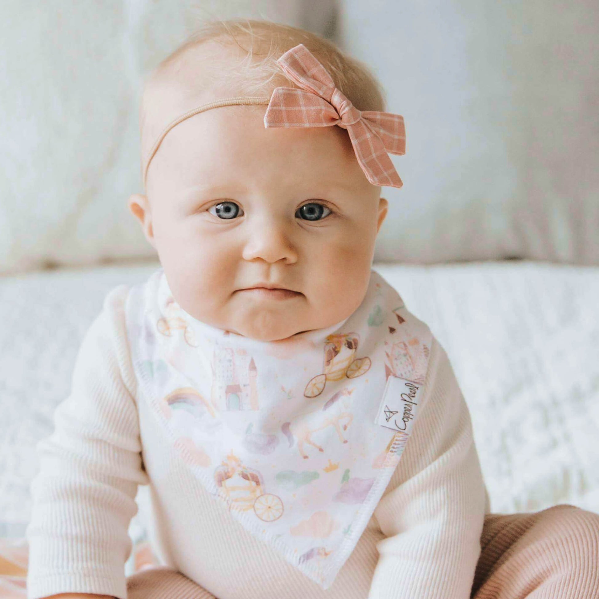 4 Pack Baby Bandana Bibs - Enchanted
