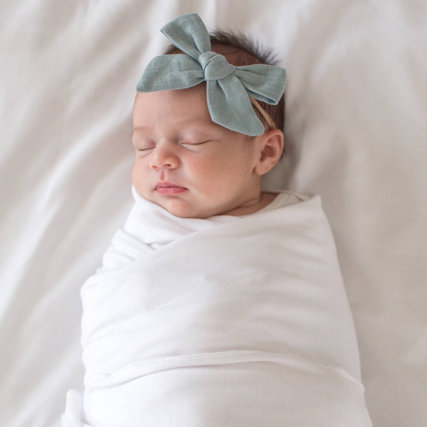 Knit Swaddle Blanket - Dove