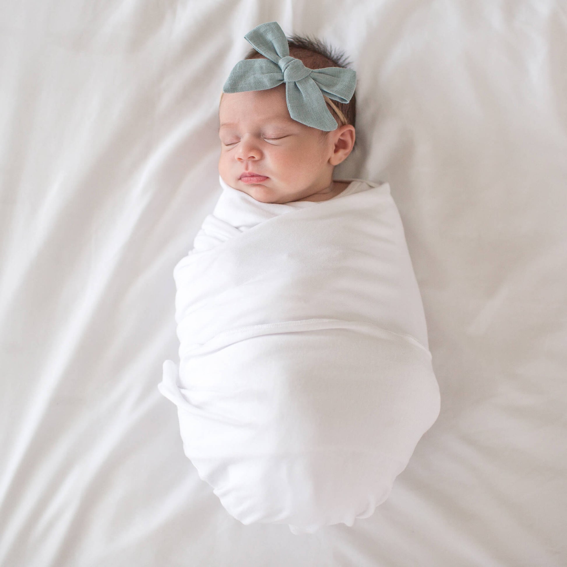 Knit Swaddle Blanket - Dove